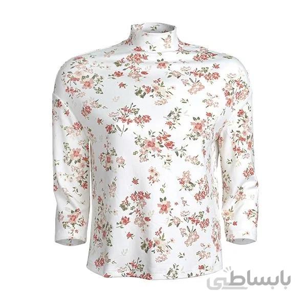 بلوز دخترانه گلدار برند max مدل SP21KTDR503CT