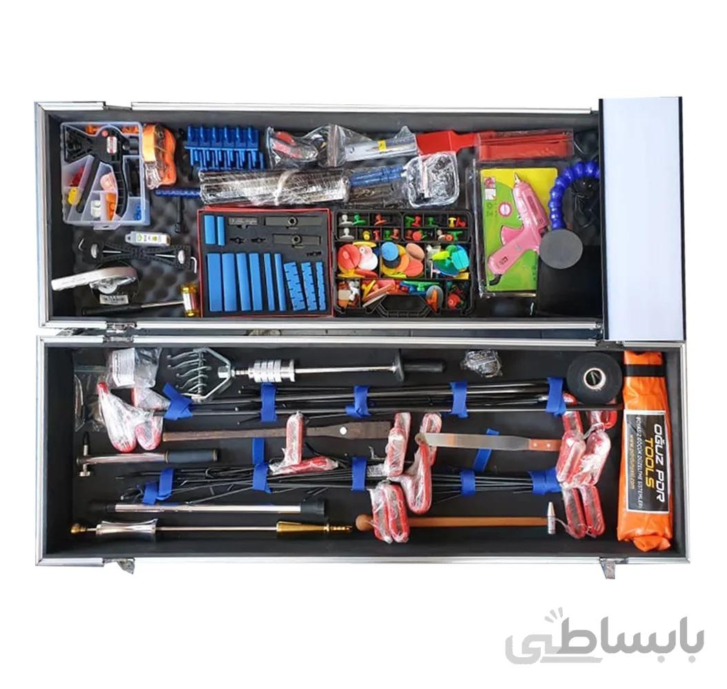 مجموعه 440 پارچه ابزار صافکاری بدون رنگ PDR ترکیه
