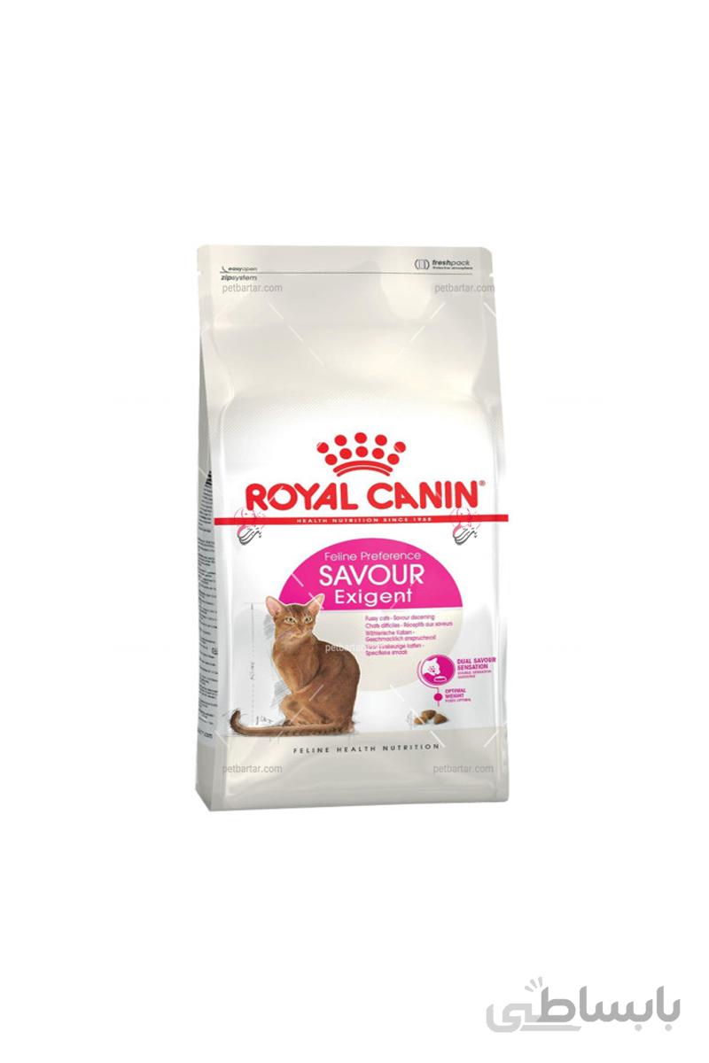 غذای خشک گربه رویال کنین مدل سیور اگزیجنت ۴ کیلویی | Royal Canin Savour Exigent Adult Cat