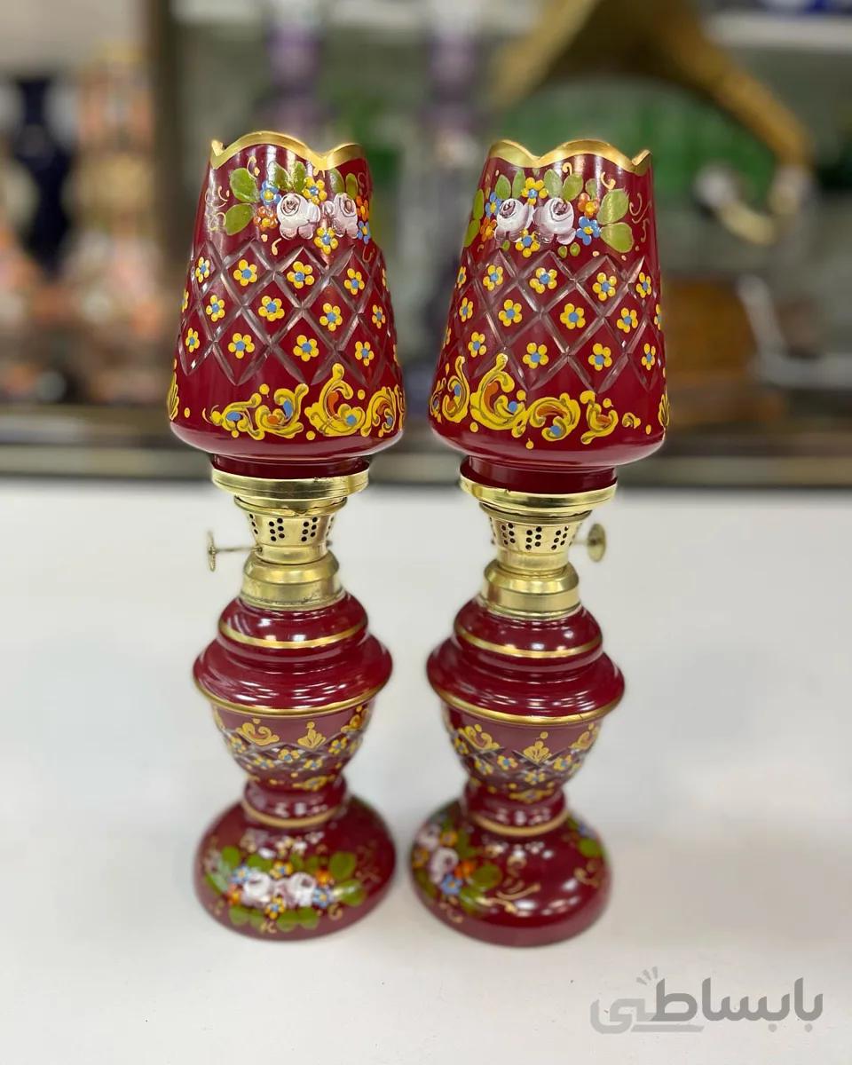 یک جفت چراغ موشی آنتیک
