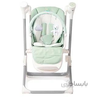صندلی غذاخوری و تاب برقی سبز جیکل jikel مدل 52-Comfort3