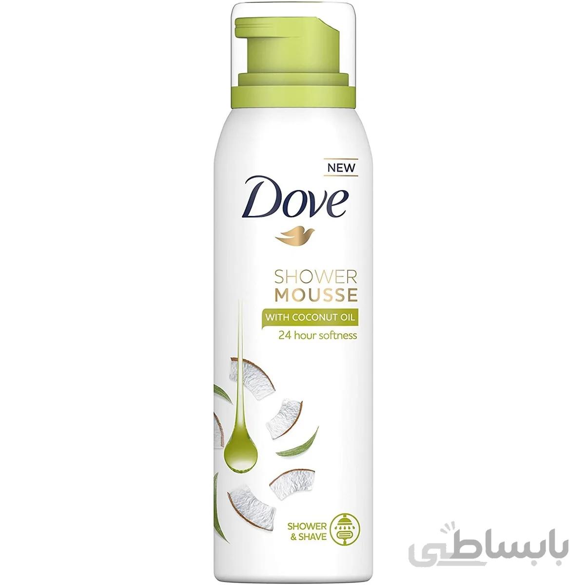 موس بدن داو نارگیل Dove Shower Mousse with Coconut OiL 200ML