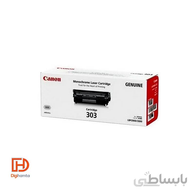 کارتریج تونر لیزری مشکی کانن مدل 303