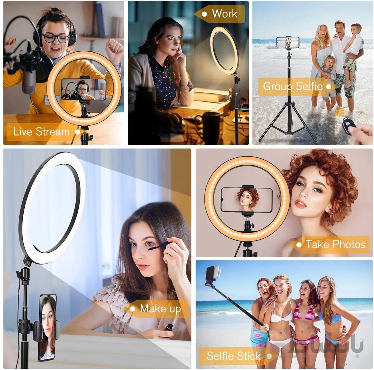 رینگ لایت حرفه سایز36 Professional ring light