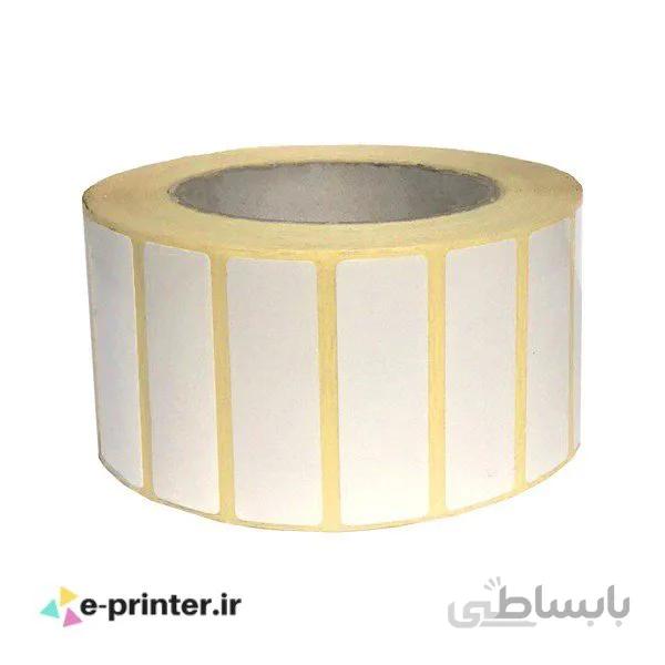 لیبل کاغذی اندازه 20*75 - تک ردیفه