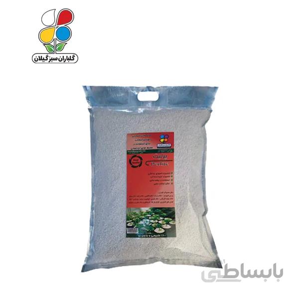 پرلیت دانه ریز سایز 3-1میل وزن 1 کیلوگرمی (بسته 36 عددی)