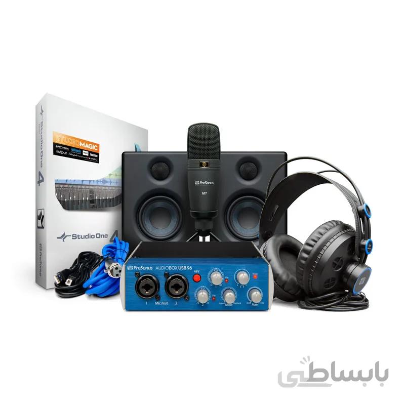 پکیج کارت صدا Presonus AudioBox 96 Studio Ultimate ا Presonus AudioBox 96 Studio Ultimate