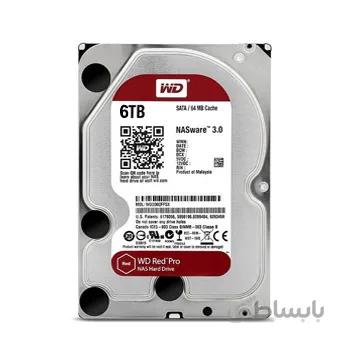 هارد دیسک اینترنال وسترن دیجیتال سری قرمز پرو ظرفیت 6 ترابایت ا Western Digital Red Pro Internal Hard Drive 6TB