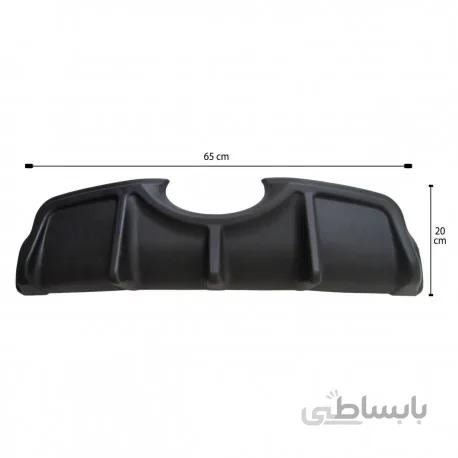دیفیوزر سپر عقب 206 هاچ بک ا Rear Lip Bumper Diffuser For Peugeot 206
