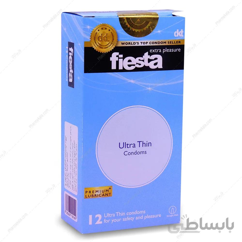 کاندوم بسیار نازک Ultra Thin فیستا 12 عددی