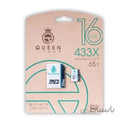 کارت حافظه کوئین تک مدل 433X ظرفیت 16 گیگابایت 65MB/S
