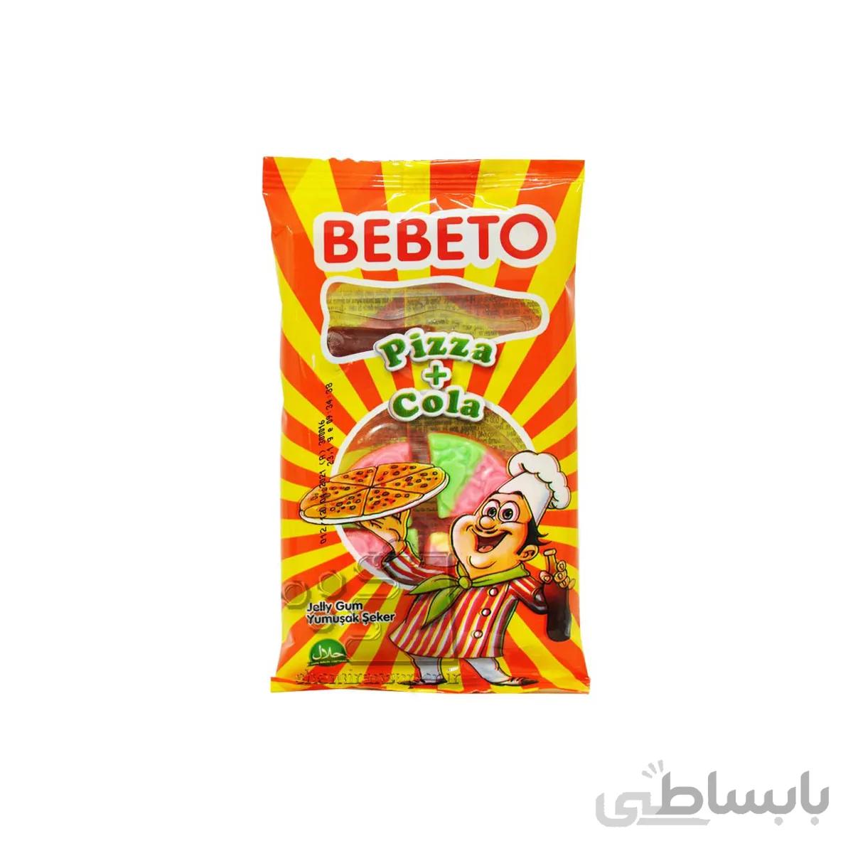 پاستیل مدل پیتزا ۳۰ گرم ببتو – bebeto
