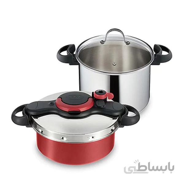 زودپز دو قلوی تفال مدل Minut Duo