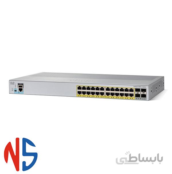 سوئیچ سیسکو 2960L-24PQ-LL