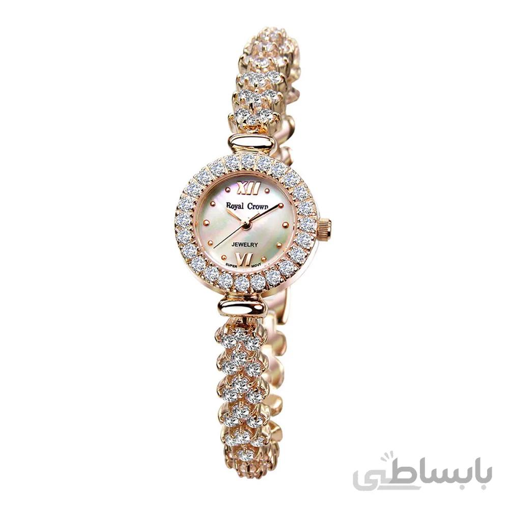 ساعت مچی زنانه رویال کرونRoyal Crown 5266.5-5-1 ا ساعت مچی زنانه رویال کرونRoyal Crown 5266.5-5-1