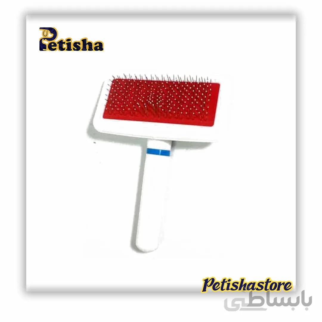 شانه و برس پلاستیکی سگ و گربه سایز M