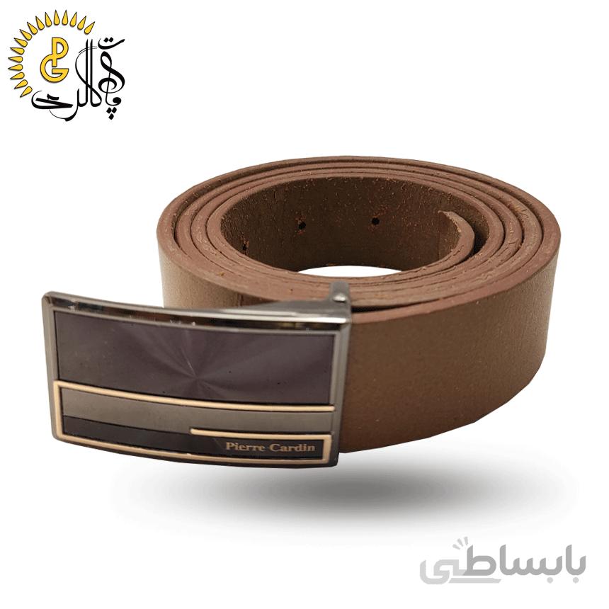کمربند مردانه چرم کد 0617