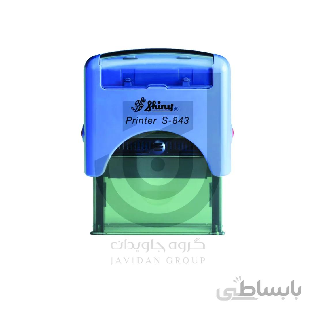 مهر ژلاتینی مستطیل Shiny S-843