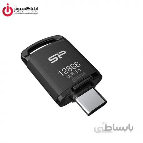 فلش مموری USB 3.1 و Type-C سیلیکون پاور مدلC10 OTG ظرفیت 128 گیگابایت