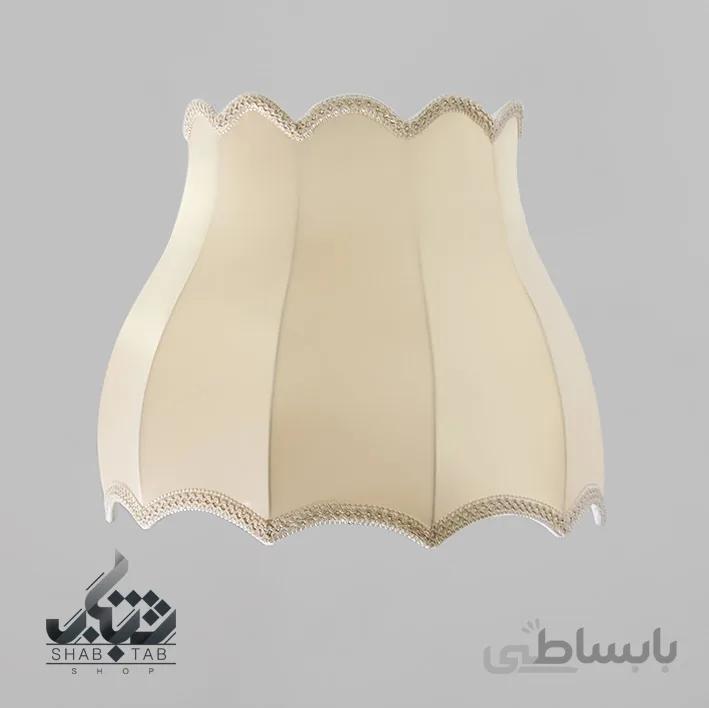 شید آباژور گلابی سایز 45 کرم 2 – سرپیچ E27