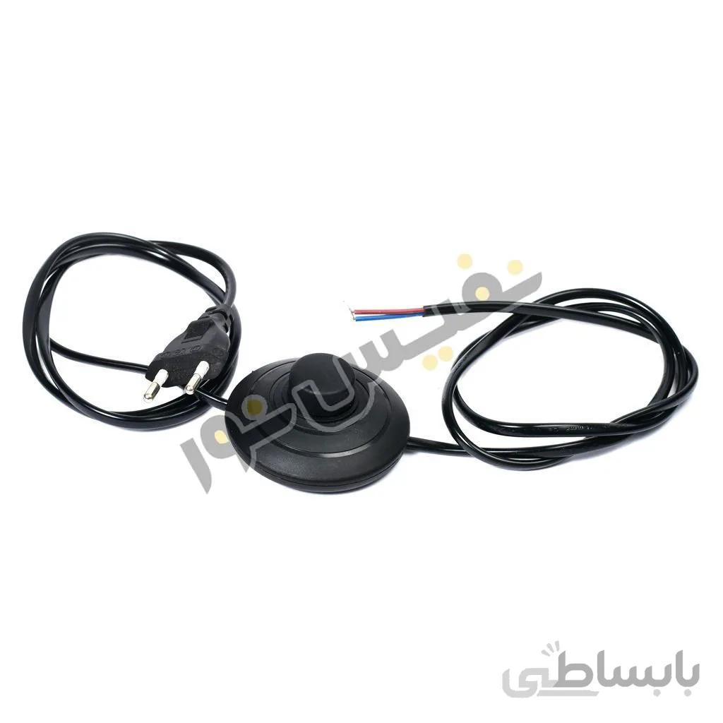 کلید پدالی پلاستیکی دوشاخه دار