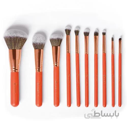 ست براش 10 عددی بی اچ کازمتیک ا bh cosmetics brush 10 pcs