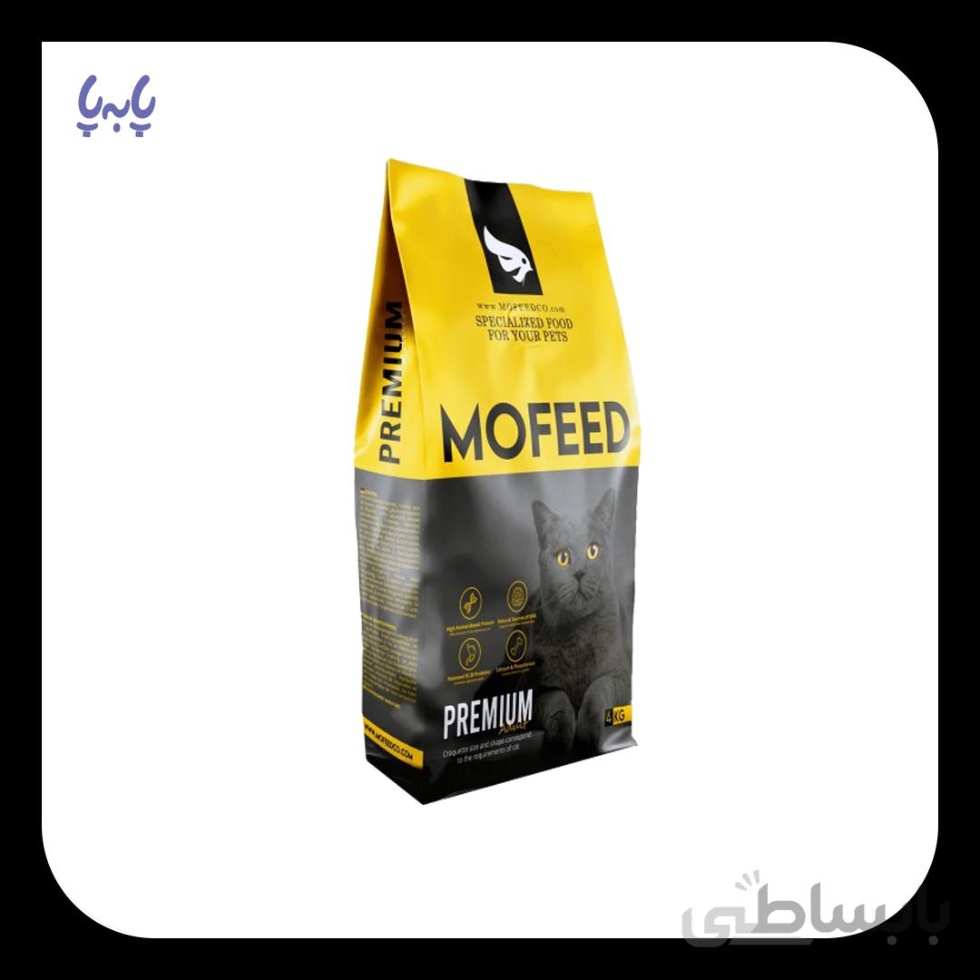 غذای خشک گربه مفید پرمیوم 4 کیلوگرم ا mofeed super permium 4kg