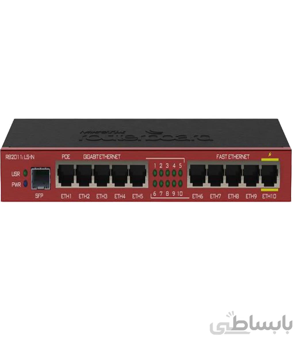 روتر برد میکروتیکMikrotik RB2011iL-IN