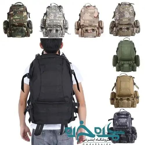 کوله پشتی ۵۰ لیتری تاکتیکال