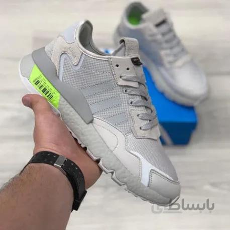 آدیداس نایت جوگر مردانه طوسی Adidas Nite Jogger