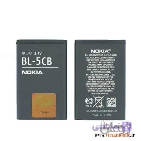 باتری اصلی گوشی نوکیا NOKIA BL-5CB — تصویر 1