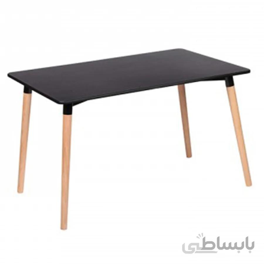 میز پایه چوبی E820
