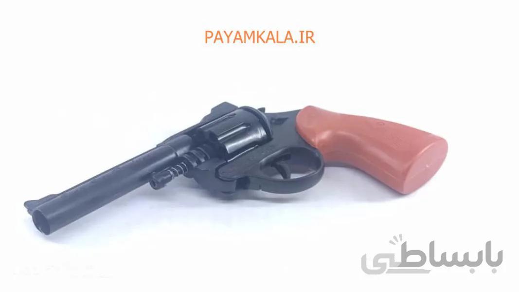 اسباب بازی هفت تیر ترقه ای پلاستیکی درج