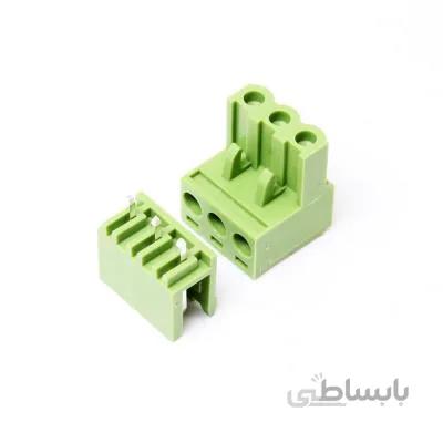 کانکتور فونیکس 3 پین صاف | PHOENIX 3 PIN ST (نر و ماده)