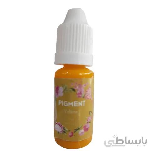 رنگ جوهری متالیک زرد