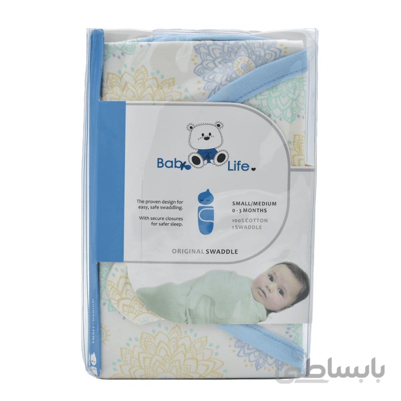 قنداق نخی چسبی baby for life مدل گل