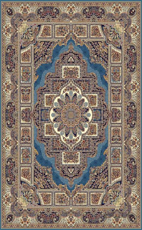 فرش کد 7015 ابی نگین مشهد 700 شانه