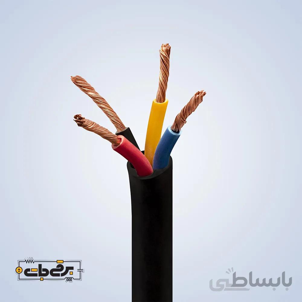 کابل افشان 4 در 4 برند مازندران