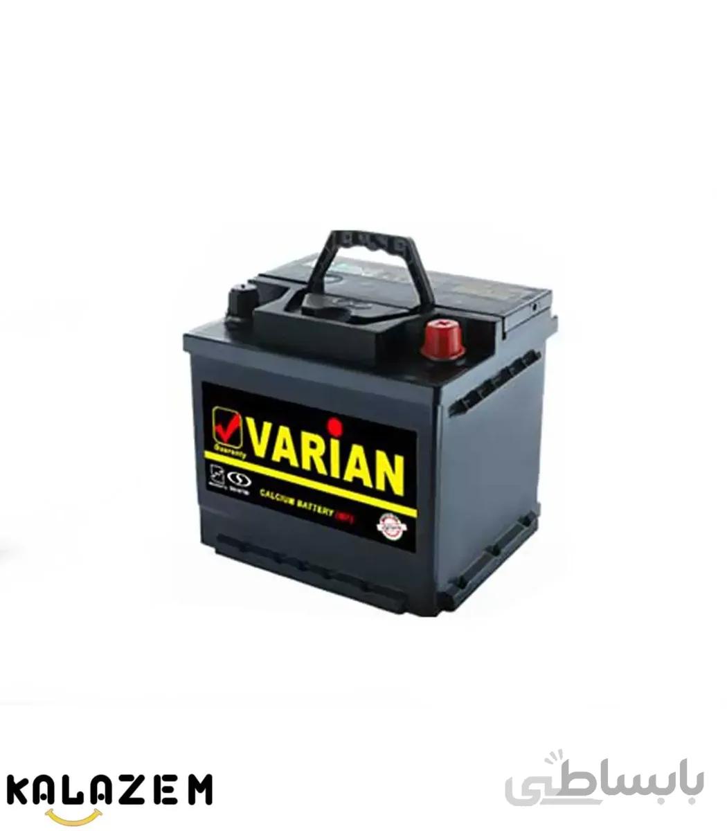 باتری اتمی خودرو مدل 50 آمپر واریان صبا باتری saba battery