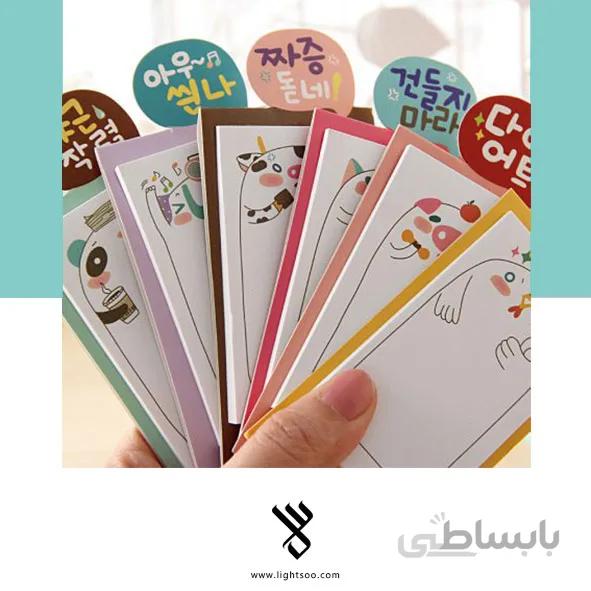 استیک نوت طرح Animals