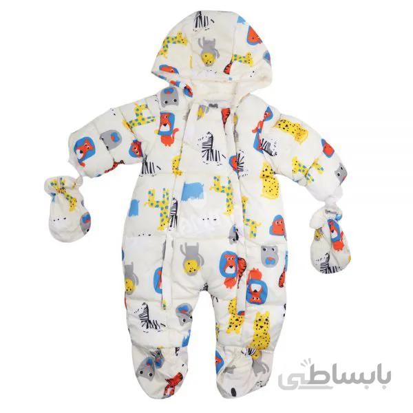 کاپشن سرهمی طرح حیوانات Mother’s babybear