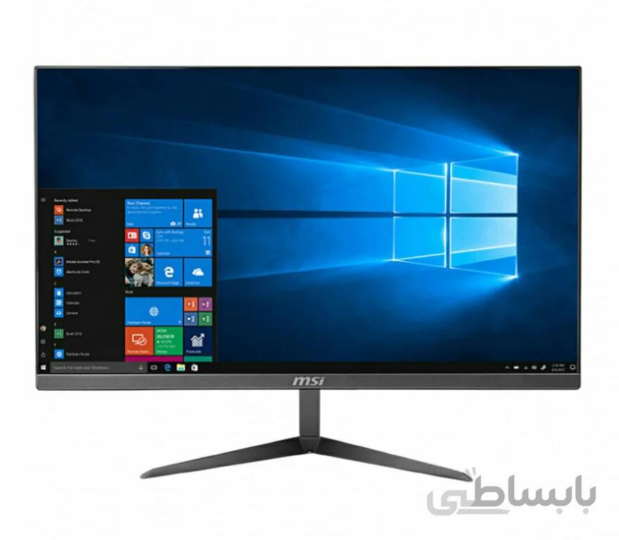 کامپیوتر آماده AIO ام اس آی 24 اینچی مدل PRO 24X 10M پردازنده Pentium 6405U رم 4GB حافظه 256GB SSD گرافیک Intel