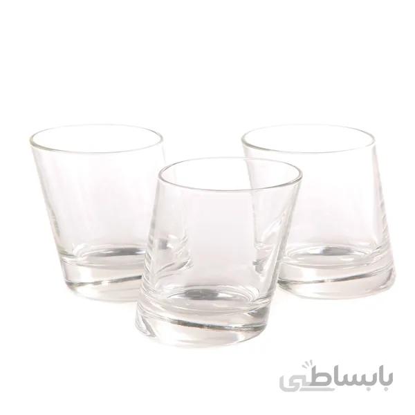 لیوان بورگونوو borgonovo مدل پیزا بسته 3 عددی