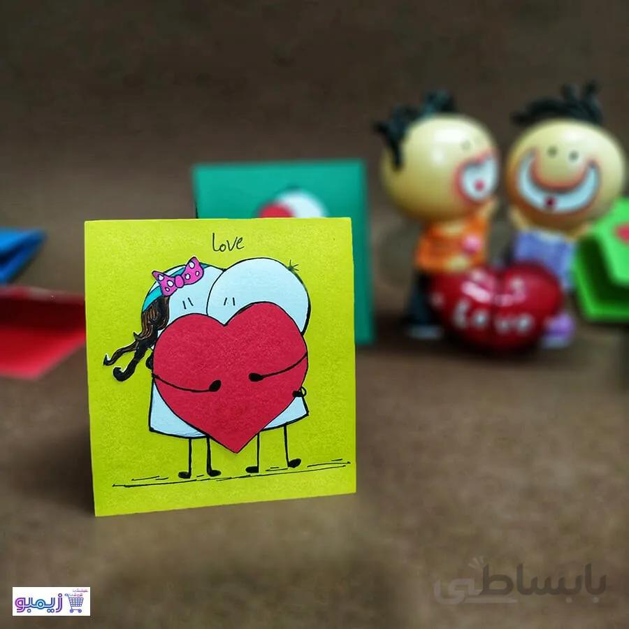 کارت پستال عاشقانه
