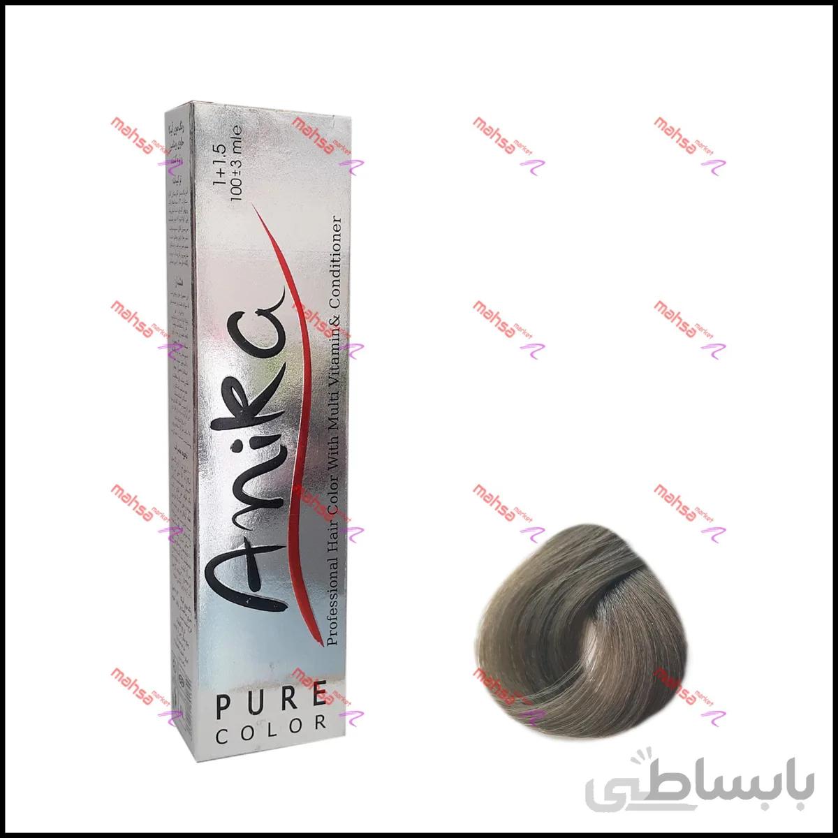 رنگ موی انیکا سری زیتونی بلوند 7 3