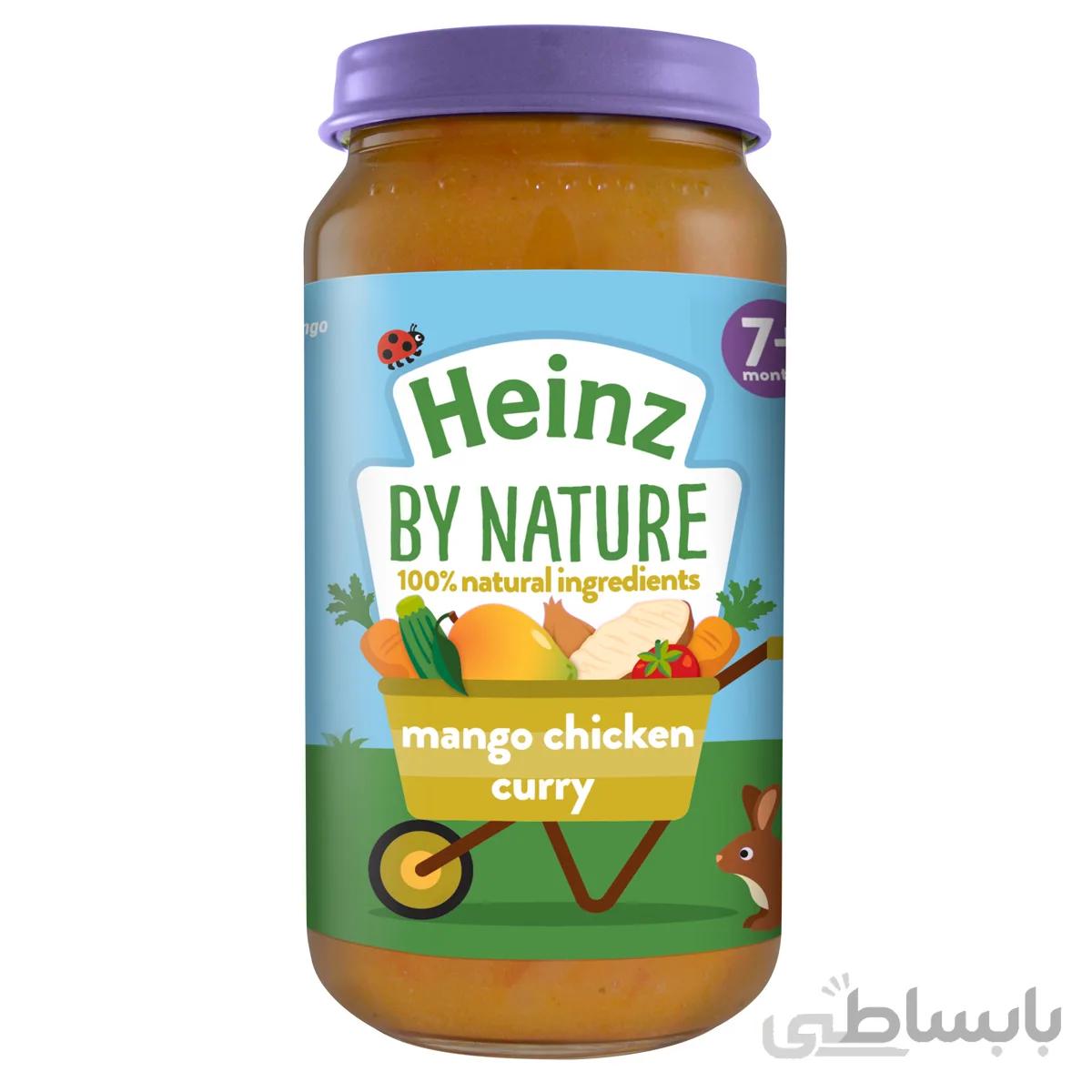 پوره آماده مرغ با انبه و کاری هاینز Heinz