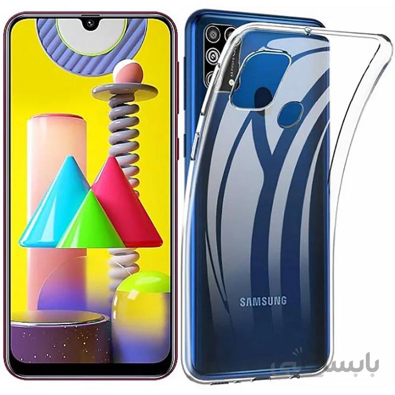 قاب ژله ای شفاف مناسب موبایل شیائومی M31