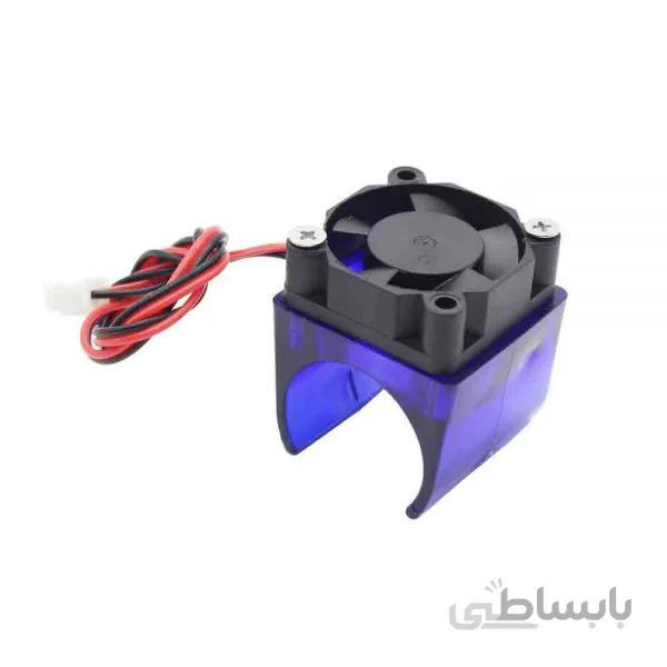پوشش نگهدارنده به همراه فن 12 ولتی / Fan Duct Fan housing Guard with Cooling Fan
