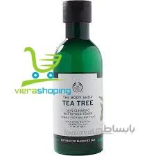 لوسیون شب چای سبز بادی شاپ TEATREE 150mil