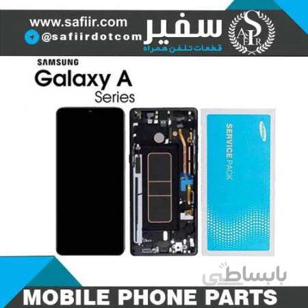 تاچ ال سی دی سامسونگ A10S سرویس پک-LCD A10S SERVICE PACK BLACK
